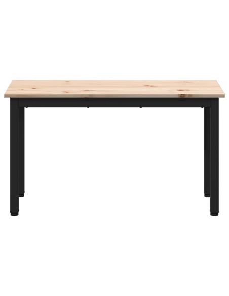 panchina Naturale 80 x 35 x 45 cm Pino massello