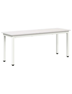 panchina Bianco 110 x 35 x 45 cm Pino massello 2