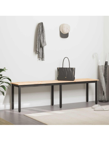 panchina Naturale 160 x 35 x 45 cm Pino massello