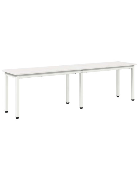 panchina Bianco 160 x 35 x 45 cm Pino massello