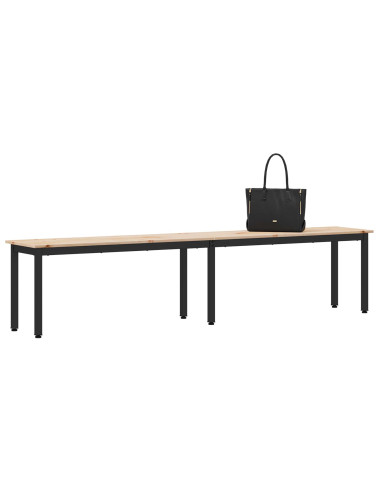 panchina Naturale 200 x 35 x 45 cm Pino massello