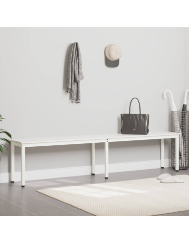 panchina Bianco 200 x 35 x 45 cm Pino massello