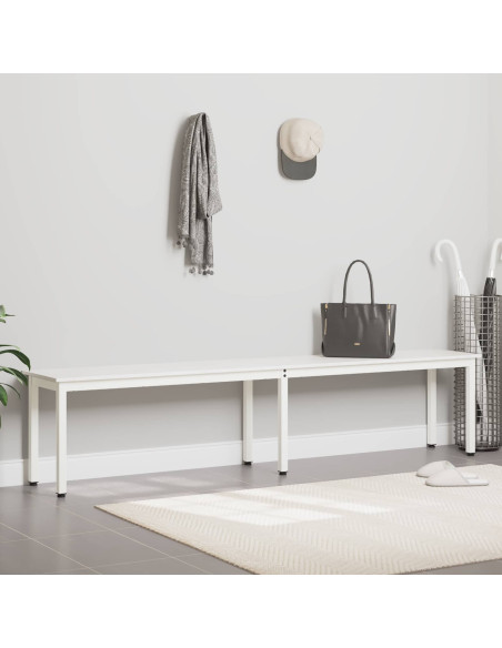 panchina Bianco 200 x 35 x 45 cm Pino massello