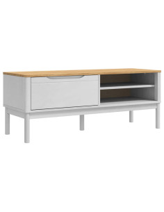 Panchina per corridoio FLORO Bianco 115 x 40 x 45 cm 2