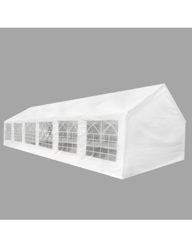 Tenda per Festa da Giardino Bianca 12 x 6 m