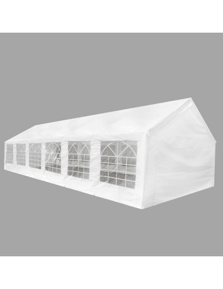 Tenda per Festa da Giardino Bianca 12 x 6 m