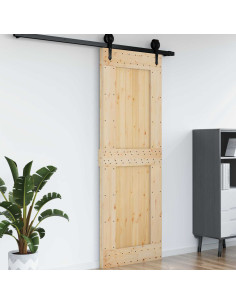 Porta NARVIK Naturale 80 x 210 cm Legno di pino solido