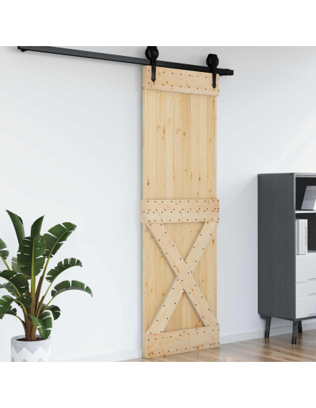 Porta NARVIK Naturale 70 x 210 cm Legno di pino solido