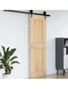 Porta NARVIK Naturale 70 x 210 cm Legno di pino solido