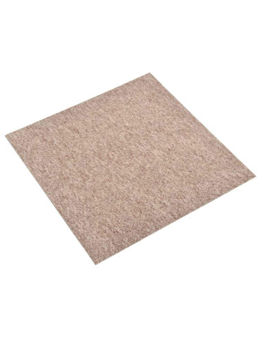Tappeto 20 pcs Beige 50 x 50 cm 100% Polipropilene