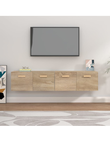 Mobili Parete 2 pz Rovere Sonoma 80x35x36,5cm Legno Multistrato