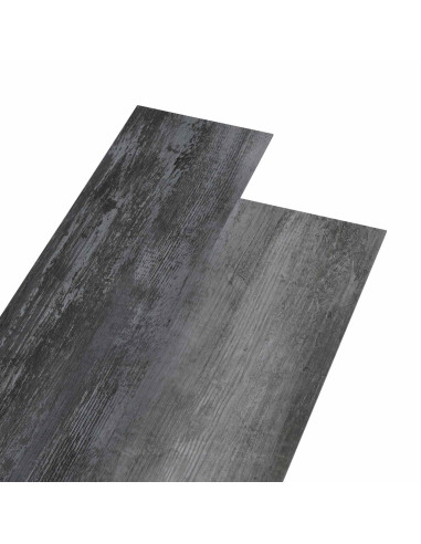 Listello per Pavimentazione Autoadesivo 32 pcs Grigio lucido