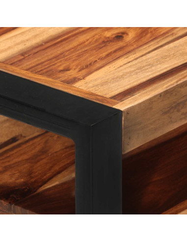 Mobile Porta TV 120x35x45 cm Legno Massello di Sheesham