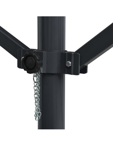 Tenda Parasole con Piedistallo 600x300 cm Antracite