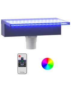 Sfioratore a Cascata con LED RGB Acrilico 30 cm 2