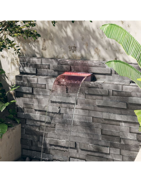 Sfioratore a Cascata con LED RGB Acrilico 30 cm