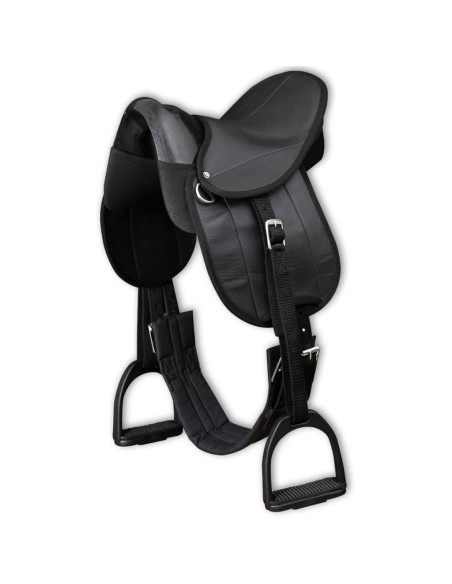 Set Sella Pony 25,4 cm 10" Nero
