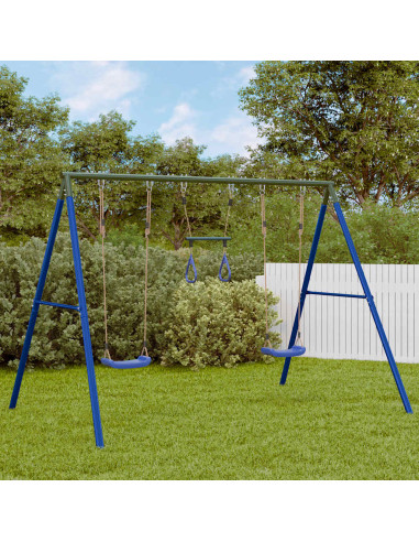 Set Gioco da Esterno con Altalene e Trapezio