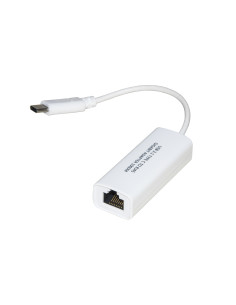 ADATTATORE USB TYPE C - RJ45 M/F PER RETI GIGABIT 10/100/1000