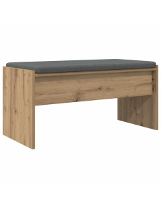 Panca per ingresso Rovere artigianale 83 x 38 x 40 cm 2