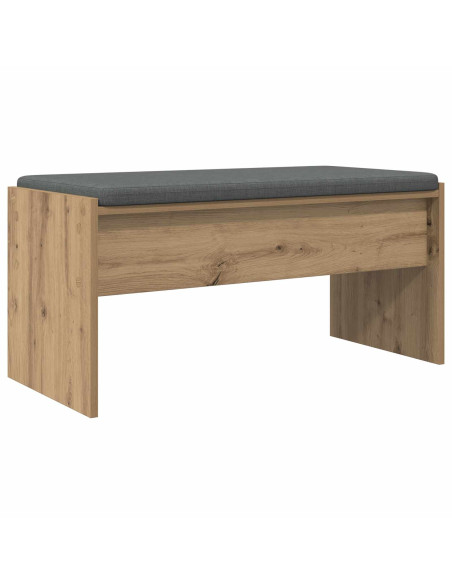 Panca per ingresso Rovere artigianale 83 x 38 x 40 cm