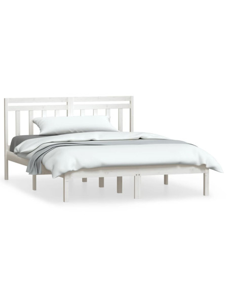 Giroletto Bianco 150x200 cm King in Legno Massello