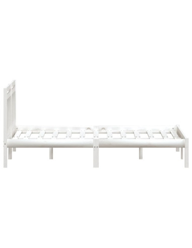 Giroletto Bianco 150x200 cm King in Legno Massello