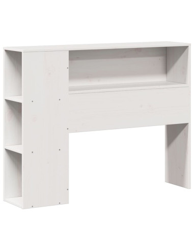Letto con Libreria senza Materasso 75x190 cm in Legno Pino