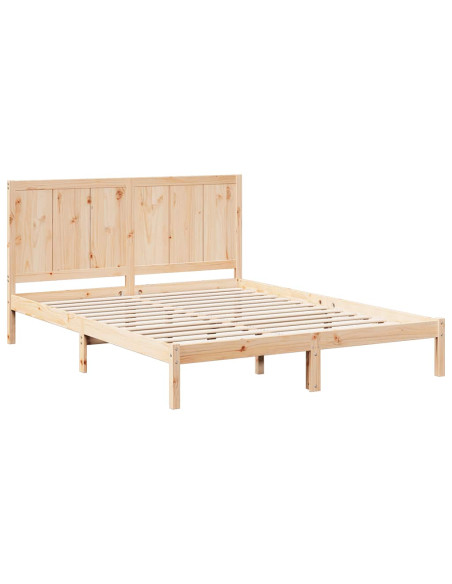 Giroletto Extra Lungo senza Materasso 200x210 cm Legno Massello