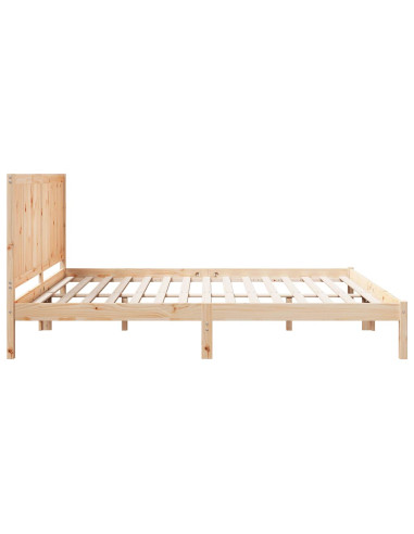 Giroletto Extra Lungo senza Materasso 200x210 cm Legno Massello