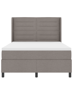 Letto a molle con materasso Talpa 140 x 190 cm Tessuto 2