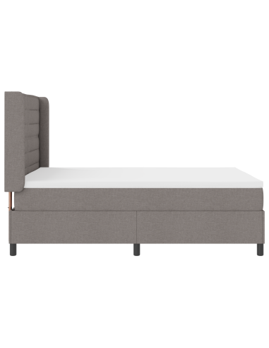 Letto a molle con materasso Talpa 140 x 190 cm Tessuto