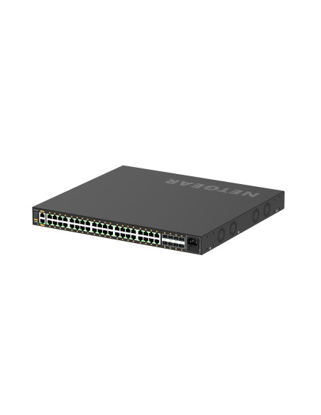 NETGEAR GSM4248PX-100EUS switch di rete Gestito L2/L3/L4 Gigabit Ethernet (10/100/1000) Supporto Power over Ethernet (PoE) Nero