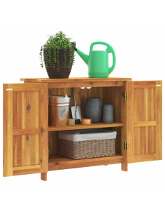Mobile da Giardino75x35x70 cm in Legno Massello di Acacia