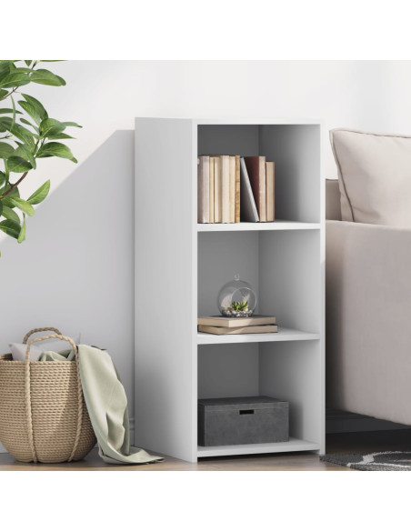 Credenza Bianca 40x41x93 cm in Legno Multistrato