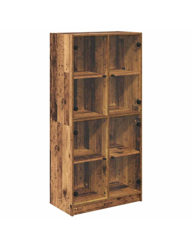Credenza Legno vecchio 68 x 37 x 142 cm Legno multistrato