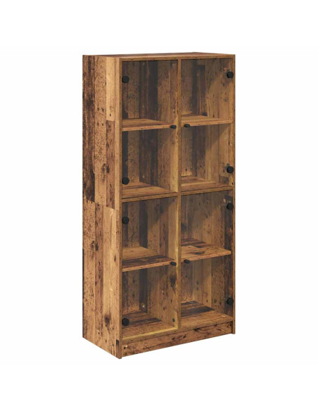 Credenza Legno vecchio 68 x 37 x 142 cm Legno multistrato
