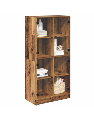 Credenza Legno vecchio 68 x 37 x 142 cm Legno multistrato