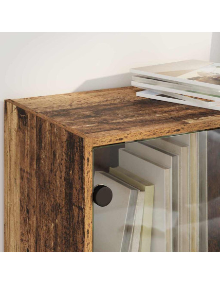 Credenza Legno vecchio 68 x 37 x 142 cm Legno multistrato