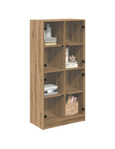 Credenza Rovere artigianale 68 x 37 x 142 cm Legno multistrato