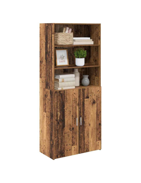 Credenza Legno vecchio 80 x 42,5 x 185 cm Legno multistrato