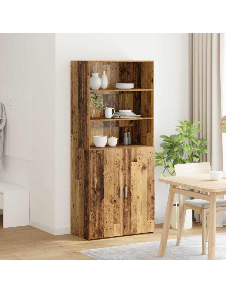 Credenza Legno vecchio 80 x 42,5 x 185 cm Legno multistrato