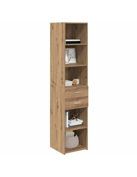 Credenza con cassetto Rovere artigianale 40 x 42,5 x 185 cm