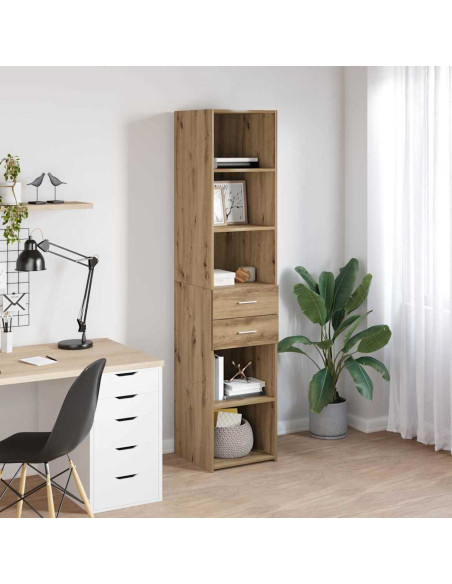 Credenza con cassetto Rovere artigianale 40 x 42,5 x 185 cm