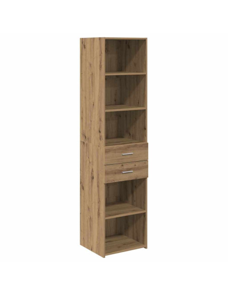 Credenza con cassetto Rovere artigianale 45 x 42,5 x 185 cm