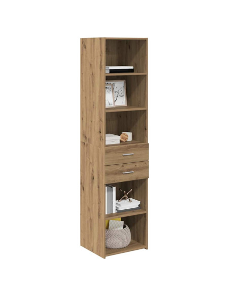 Credenza con cassetto Rovere artigianale 45 x 42,5 x 185 cm