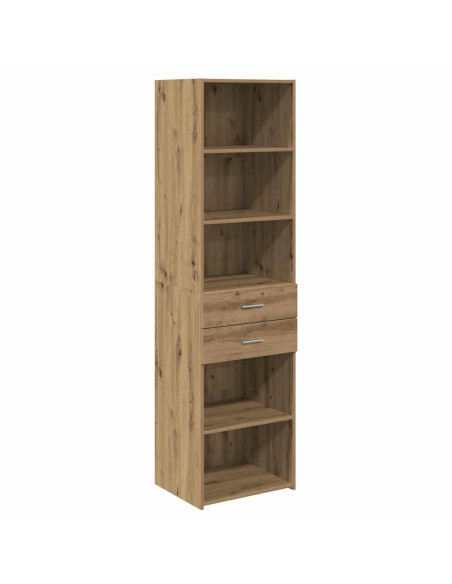 Credenza con cassetto Rovere artigianale 50 x 42,5 x 185 cm