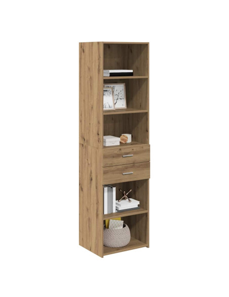 Credenza con cassetto Rovere artigianale 50 x 42,5 x 185 cm