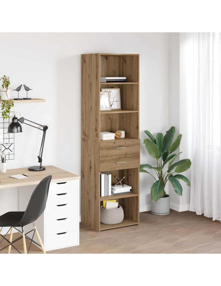 Credenza con cassetto Rovere artigianale 50 x 42,5 x 185 cm