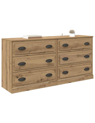 Sideboards 2 pcs Rovere artigianale 70 x 35,5 x 67,5 cm